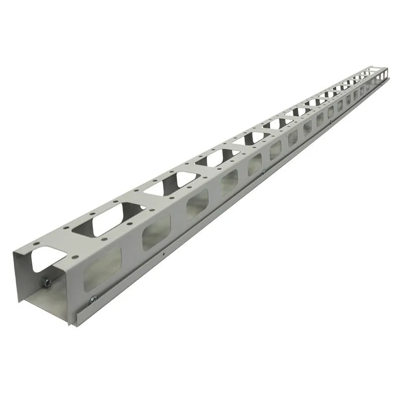 Органайзер кабельный вертикальный 42U, Standart с крышкой, ширина 100мм REXANT