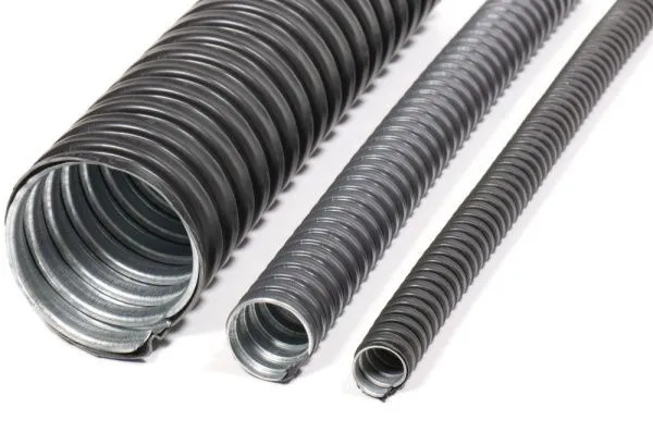 Металлорукав в ПВХ изоляции МРПИ НГ 100 (5 м/уп.) черный ГОФРОМАТИК (ЗЭТАРУС)