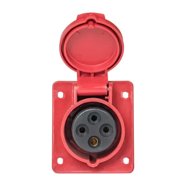 Роз. стац. внутр. 414 3Р+РЕ 16А 380В IP44 EKF - Фото 3