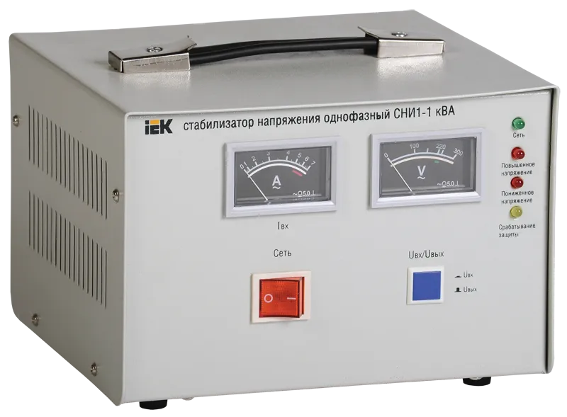 Стабилизатор напряжения однофазный СНИ1-1 кВА IEK