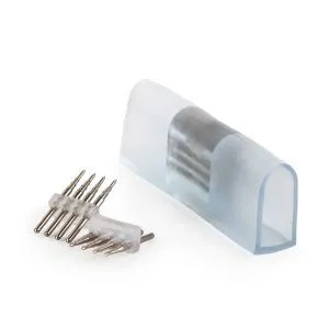Переходник для одностороннего неона LS001 220V 5050 RGB (10 шт.) PSL-12 Elektrostandard a043637