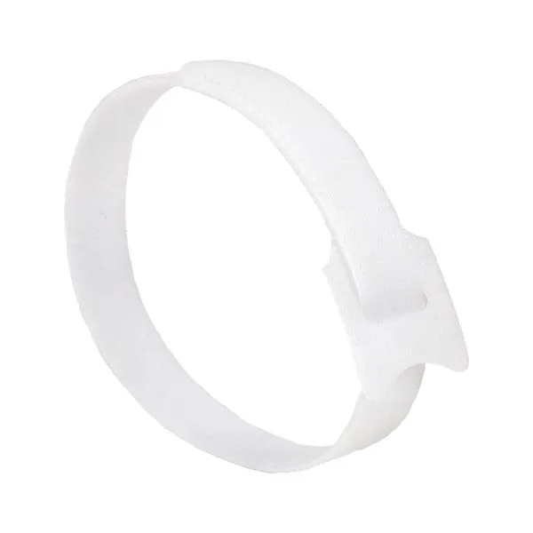 Хомут-липучка 14х310 мм белый (20 шт) EKF