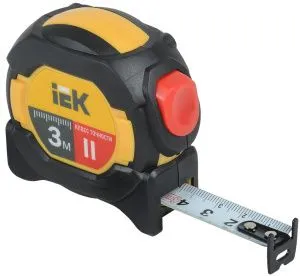 Рулетка измерительная PROFESSIONAL 3м IEK TIR10-3-003