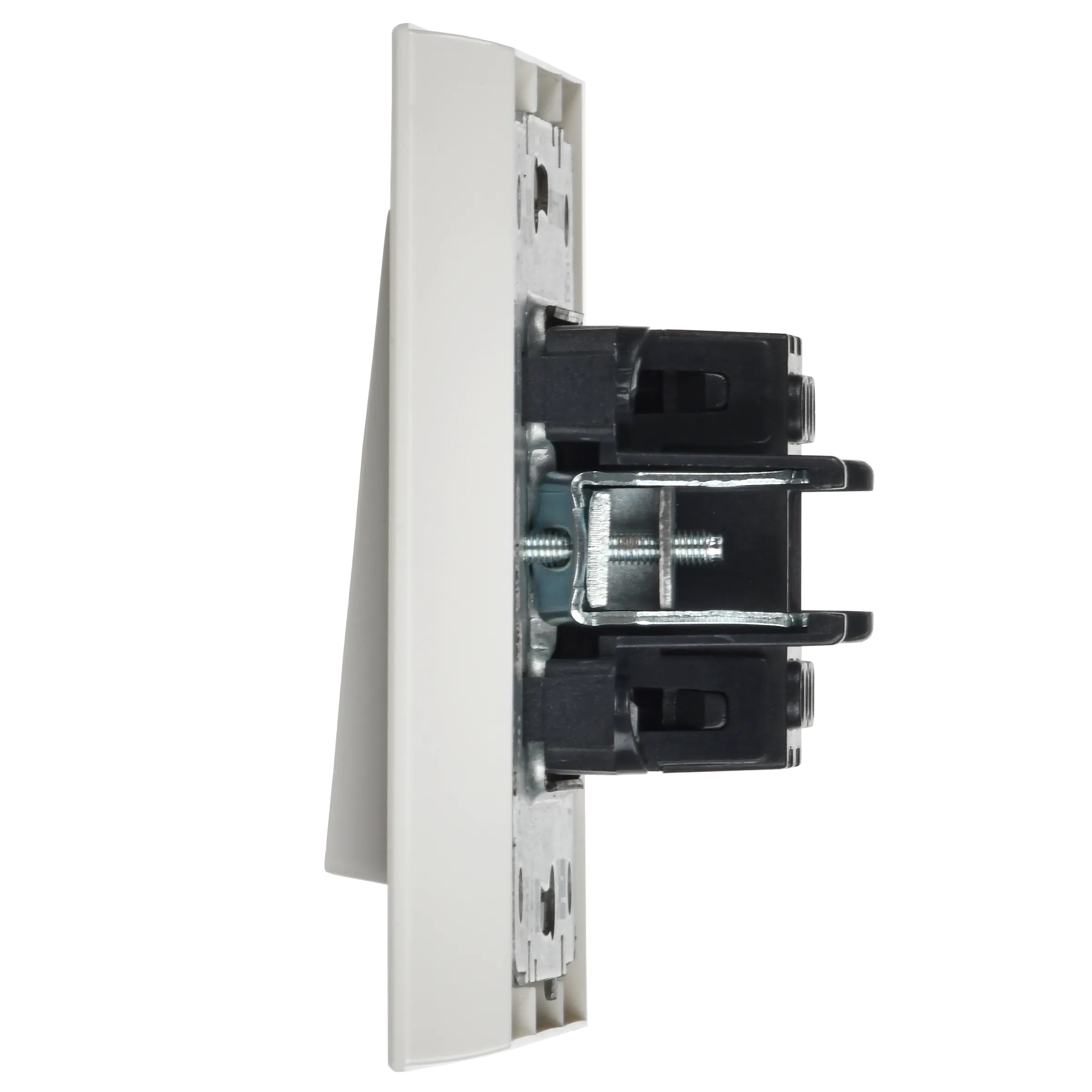 BRITE Выключатель 1-клавишный 10А в сборе ВСР10-1-0-БрБ белый IEK - Фото 7