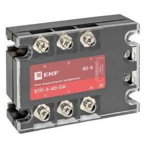 Реле твердотельное трехфазное RTP-40-DA EKF rtp-3-40-da