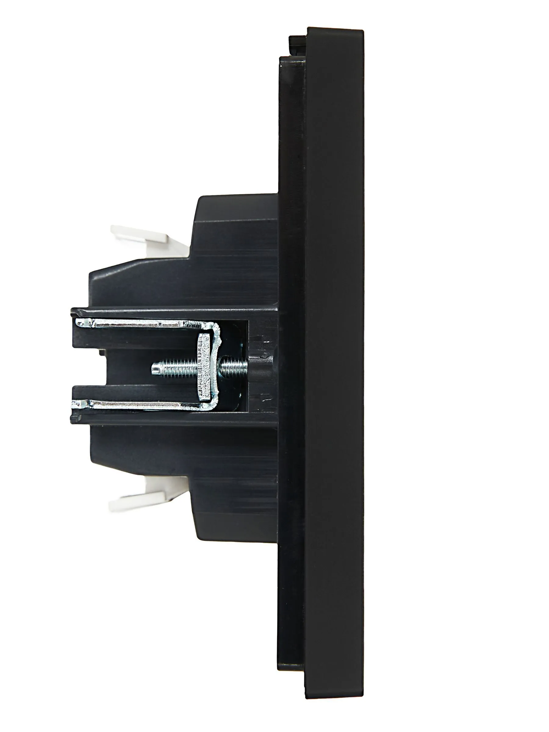 FORTE&PIANO Выключатель 2-клавишный проходной 10А FP107 черный IEK - Фото 5