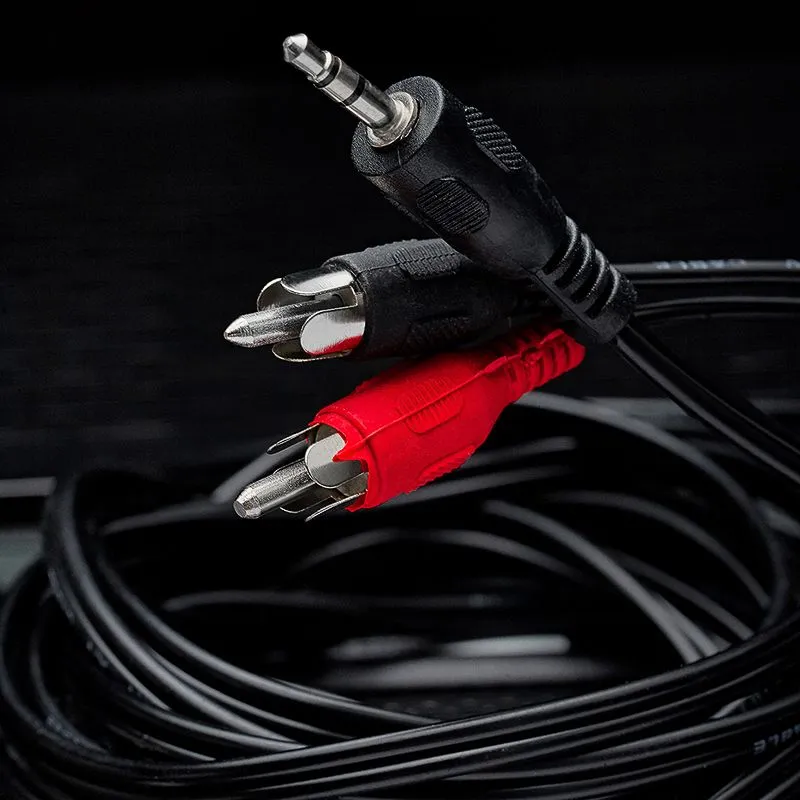 Шнур Стерео 3,5мм - 2 RCA, 5м REXANT - Фото 5