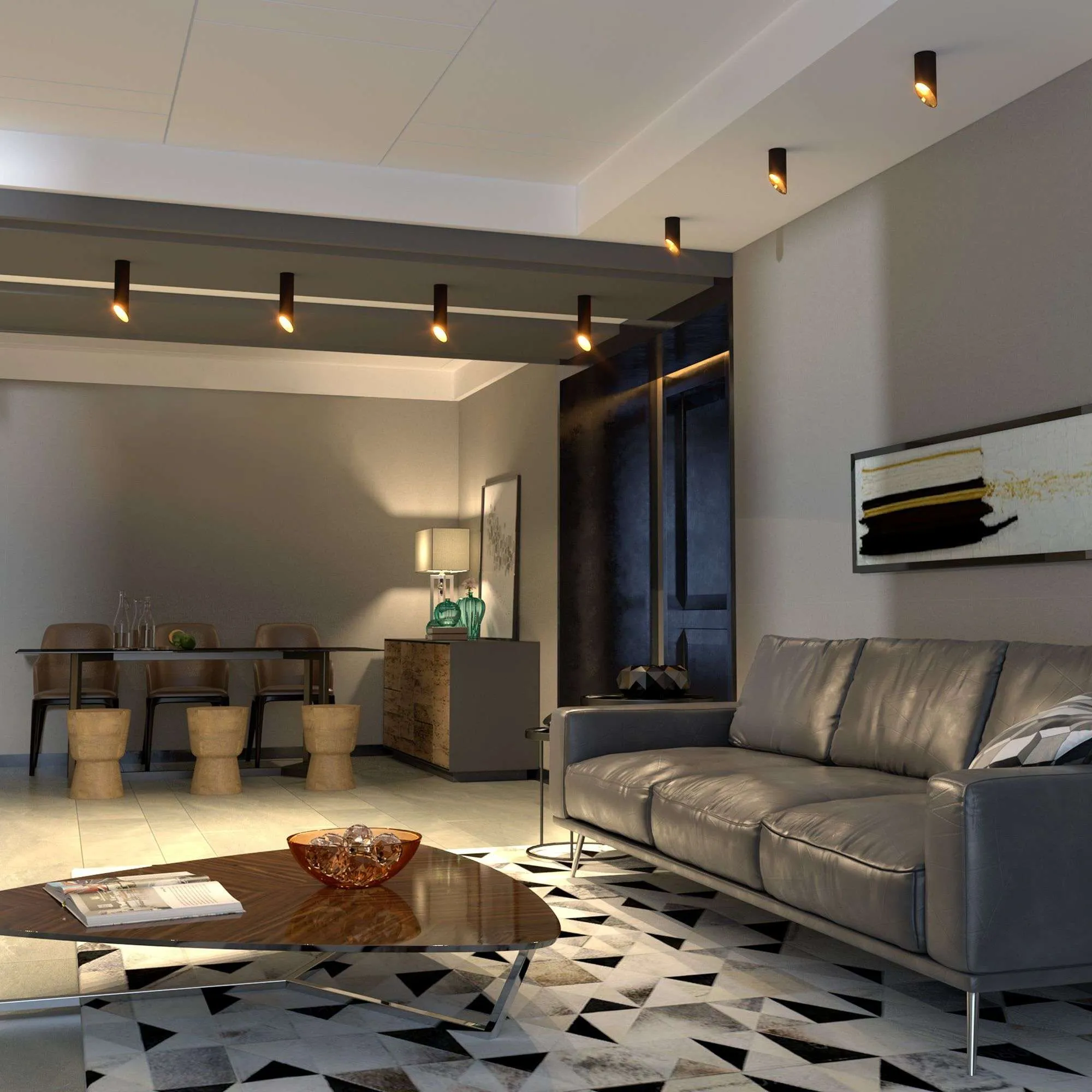 Светильник светодиодный акцентный DLN114 GU10 черный/золото Elektrostandard - Фото 3