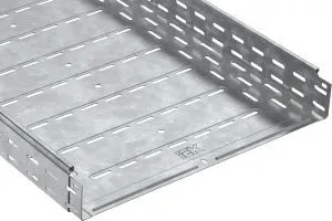 ESCA Лоток перфорированный 80х600х3000 IEK CLP10-080-600-3