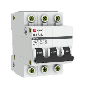 Выкл. нагрузки 3P 16А ВН-29 Basic SL29-3-16-bas