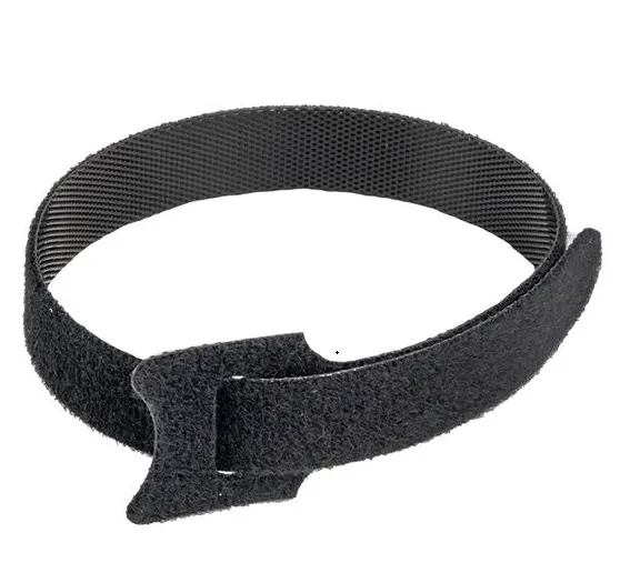 Хомут-липучка 14х310 мм черный (20 шт) EKF