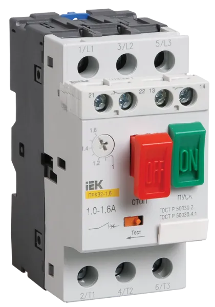 Пускатель ПРК32-14 In=14A Ir=9-14A Ue 660В IEK