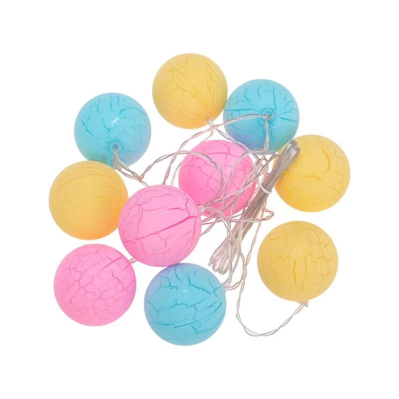 Гирлянда светодиодная Карамельки 1,5 м, 10 LED, прозрачный ПВХ, теплый белый, питание USB NEON-NIGHT - Фото 2