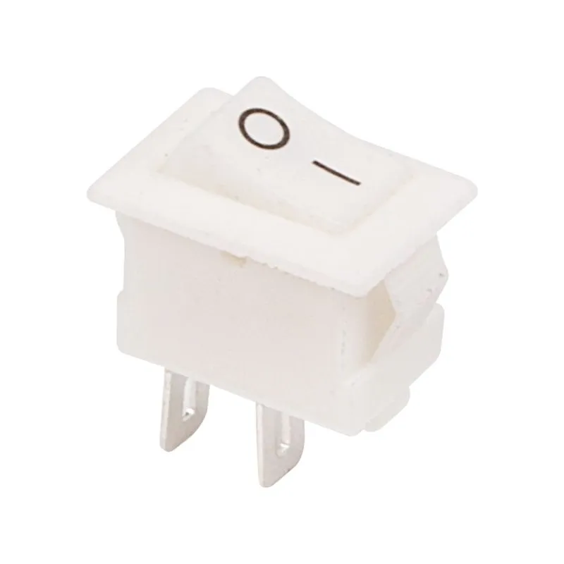 Выключатель клавишный 250V 3А (2с) ON-OFF белый Micro (RWB-101) REXANT 36-2012