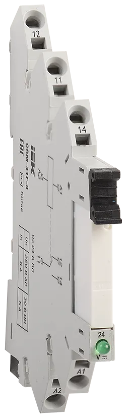 Реле интерфейсное ORM 3 1NO+1NC 24В DC IEK