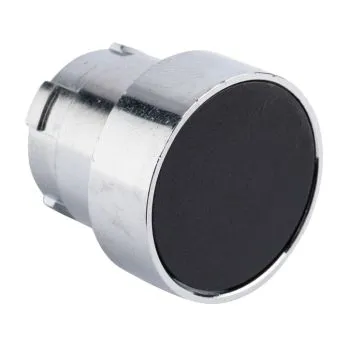 Исполнительный механизм кнопки XB4 черный плоский возвратный без фиксации, без подсветки