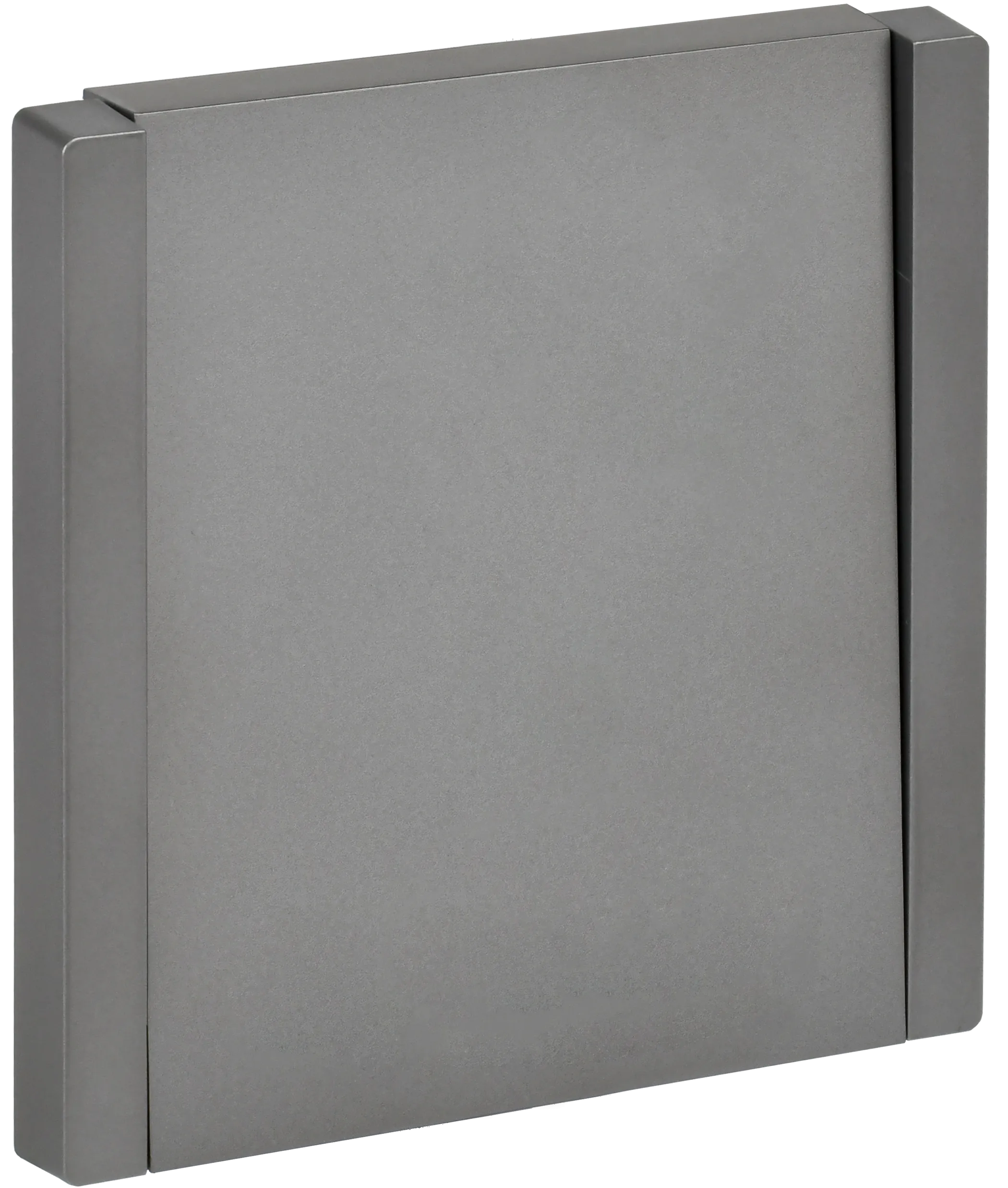 FORTE&PIANO Выключатель 1-клавишный проходной 10А FP503 сталь IEK