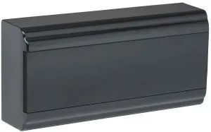 PRIME Корпус пластиковый ЩРН-П-18 модулей навесной черный IP41 IEK MKP13-N-01-18-41-K02