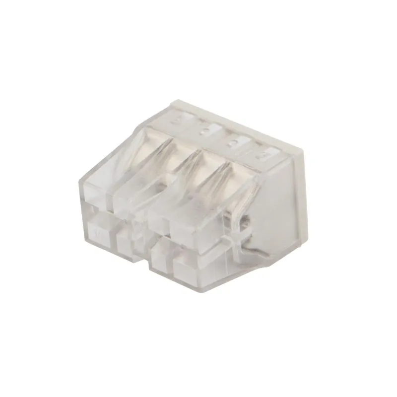 Экспресс-клемма REXANT СМК 2273-208, 8-проводная 0.5-2.5 мм², прозрачная, блистер (6 шт./уп.) - Фото 2