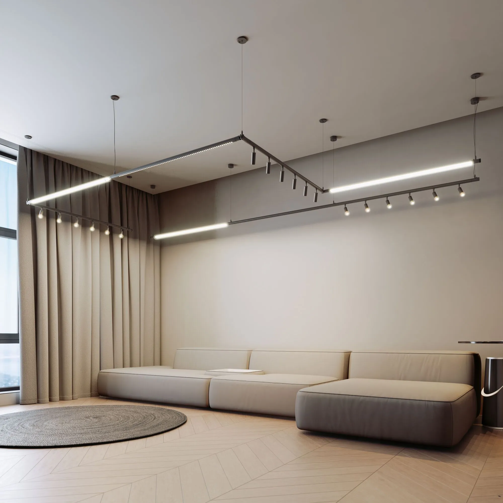 Module System Набор подвеса с питанием (черный) - Фото 3