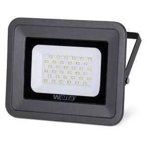 Прожектор светодиодный СДО 30Вт 2550лм 5500K IP65 (20шт/уп) WOLTA WFL-30W/06