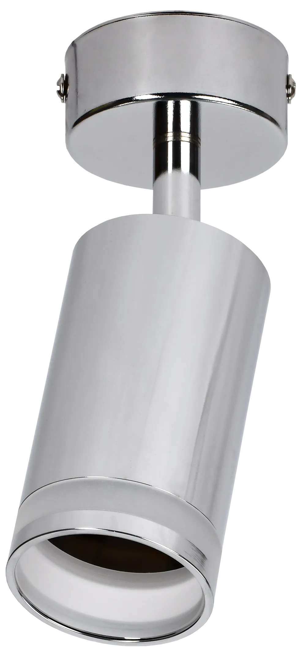 LIGHTING Светильник 4006 накладной настено-потолочный под лампу GU10 хром IEK LT-USB0-4006-GU10-1-K23