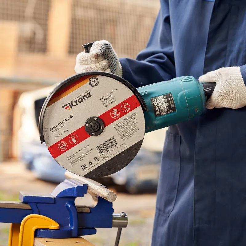 Диск отрезной по металлу 230х1,8х22,23мм KRANZ - Фото 5