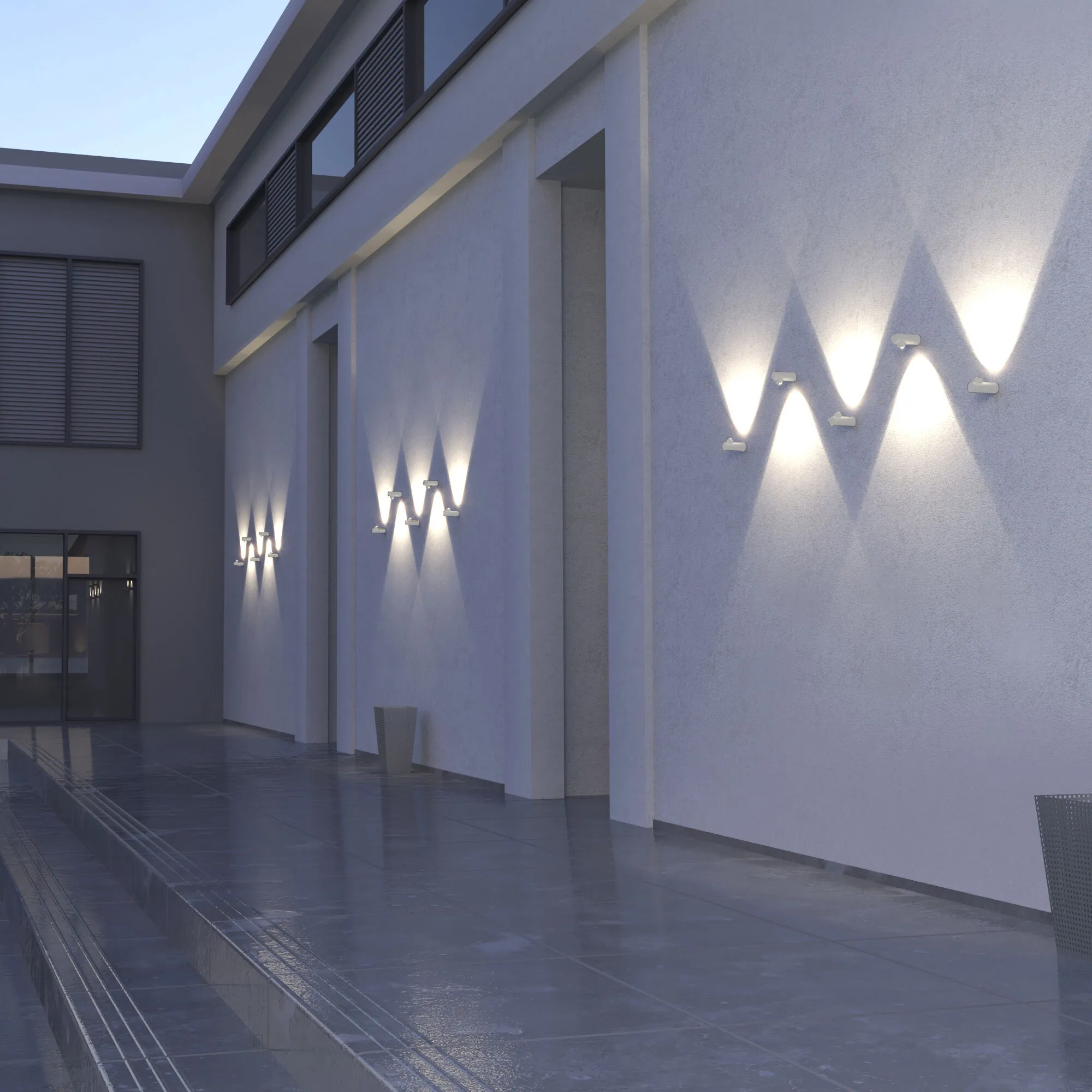 Светильник светодиодный уличный настенный Ray LED IP54 35134/W белый Elektrostandard - Фото 3