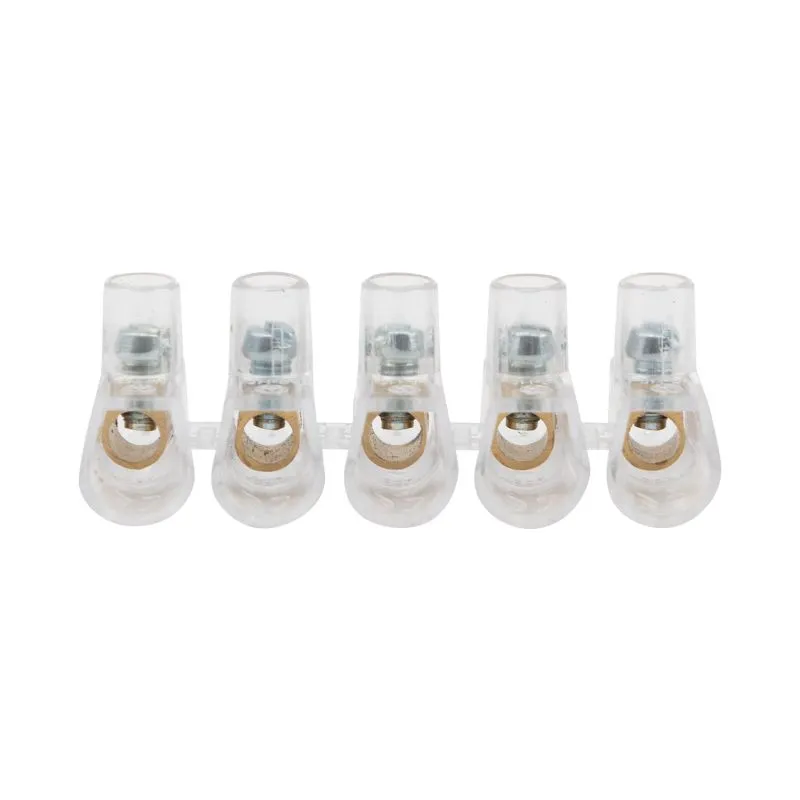 Концевой зажим винтовой изолированный КЗВИ 2,5 мм² (5х1) (20 шт./уп.) REXANT - Фото 3