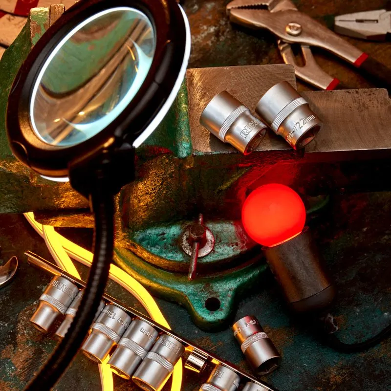 Набор торцевых головок 1/2, шестигранные, CrV, 10 шт., 10-22мм REXANT - Фото 4