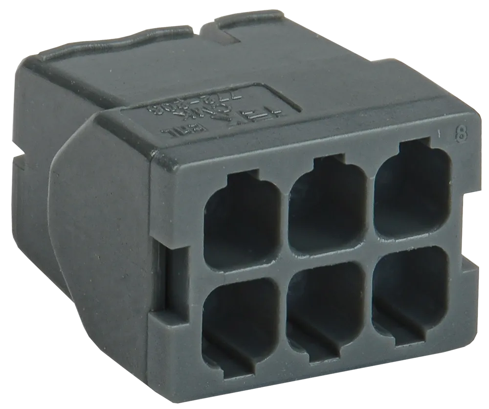 Строительно-монтажная клемма СМК 772-246 компактная с пастой (4шт/упак) IEK