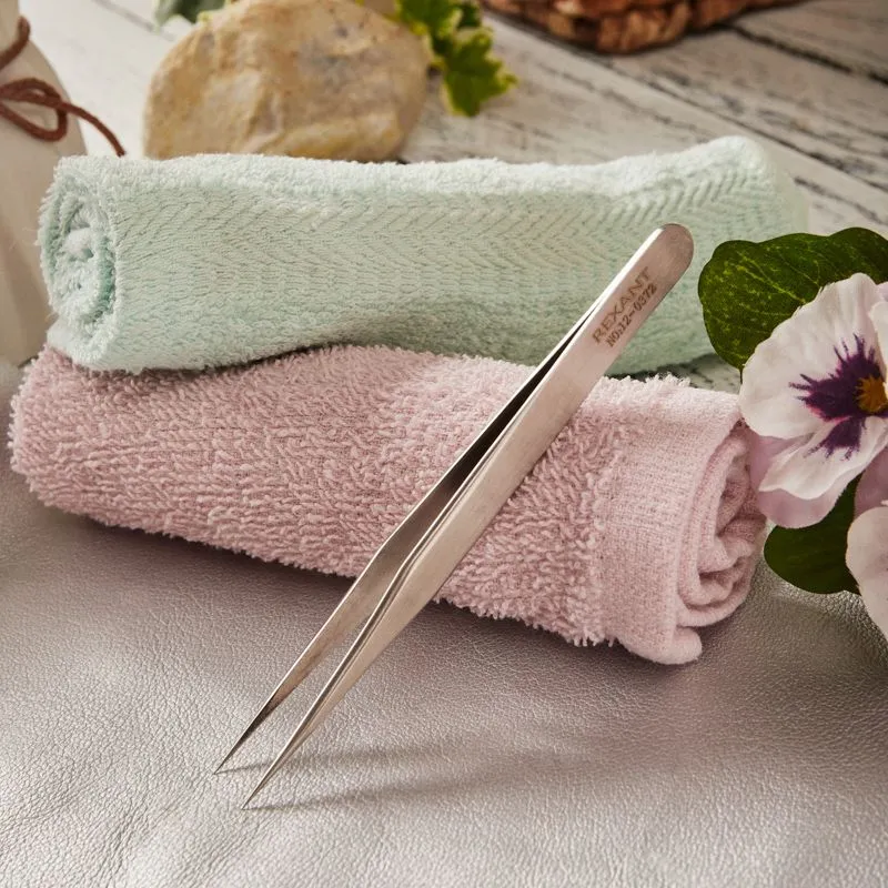 Пинцет прямой 120мм (блистер) REXANT - Фото 2