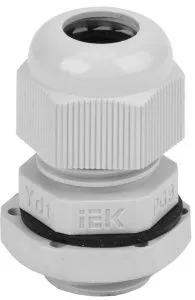 Сальник PG 9 диаметр проводника 6-7мм IP54 IEK YSA20-08-09-54-K41