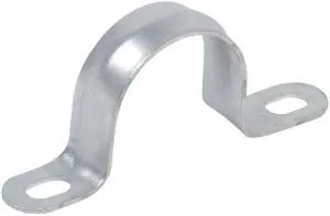 Скоба металлическая двухлапковая d=25-26мм (10шт/упак) IEK CMAT11-25-010