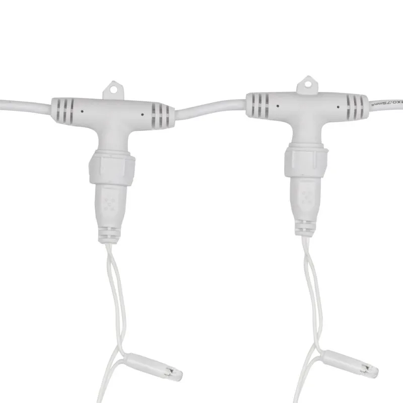 Гирлянда светодиодная Занавес 2х3м 600 LED БЕЛЫЙ белый ПВХ IP65 эффект мерцания 230В нужен блок 303-500-1 NEON-NIGHT - Фото 5