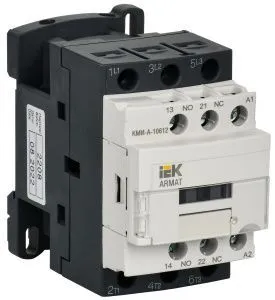 ARMAT Контактор КМИ-А-10612 LC1D 6А 400В/АС3 1NO/1NC IEK AR-ACC-11-006-400-11