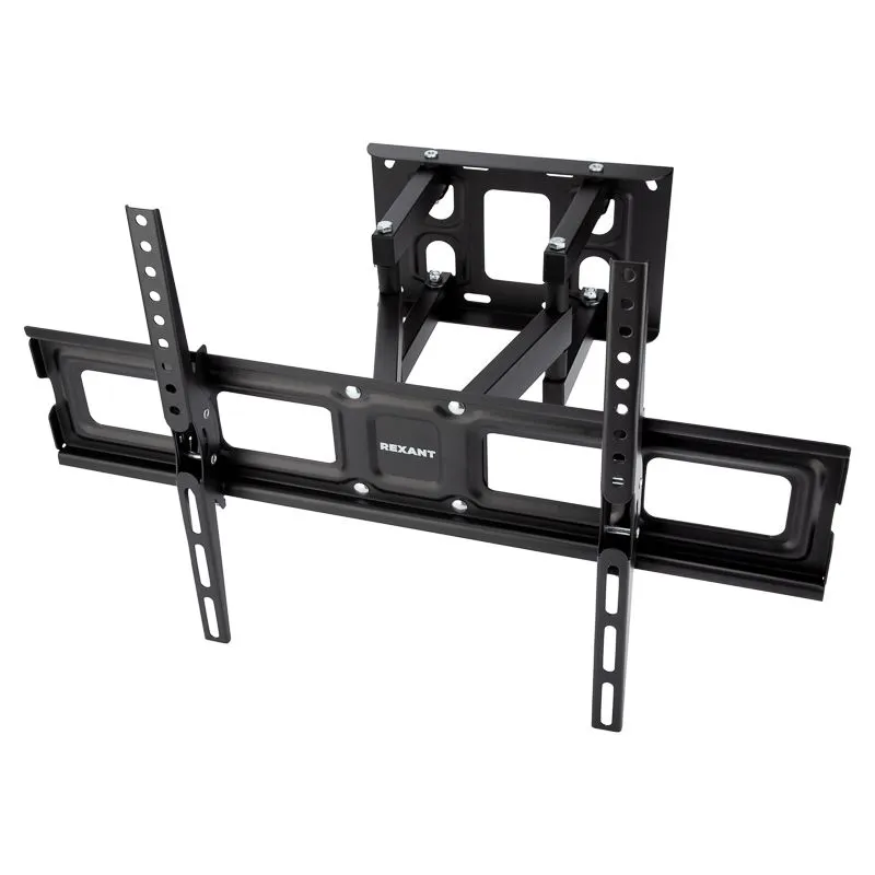 Кронштейн для телевизора 37"-70", наклонно-поворотный, двойное колено, серия HOME REXANT