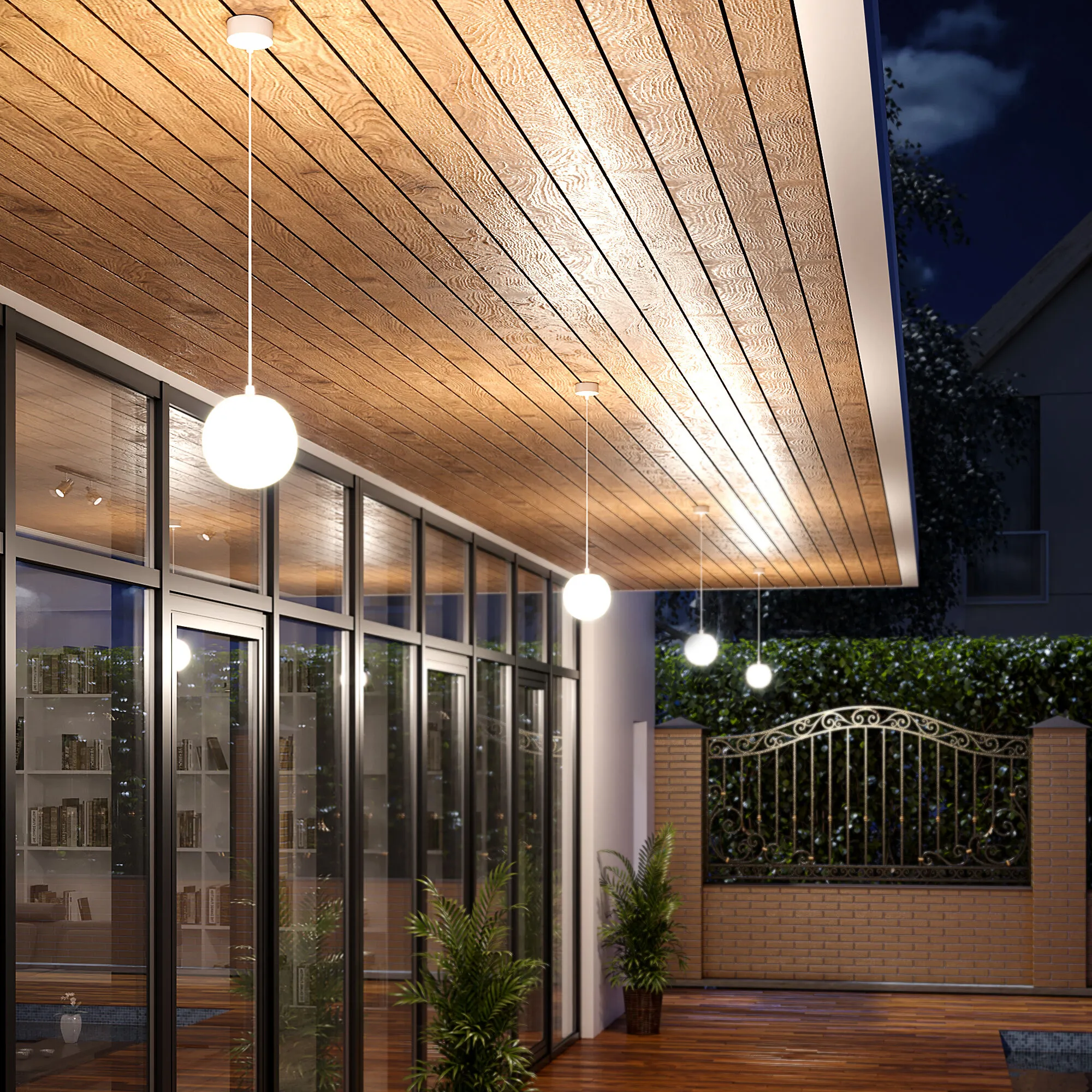 Светильник садово-парковый Sfera H 35158/H белый Elektrostandard - Фото 2