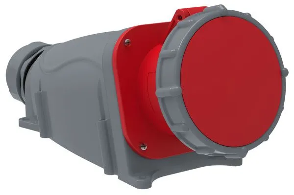 MAGNUM Розетка стационарная ССИ-135 63А-6ч/200/346-240/415В 3P+PE+N IP67 IEK PSN12-063-5