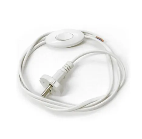 Шнур ШБ для Бра ШВВП 2*0,75 (6А) 3м. DEKRON