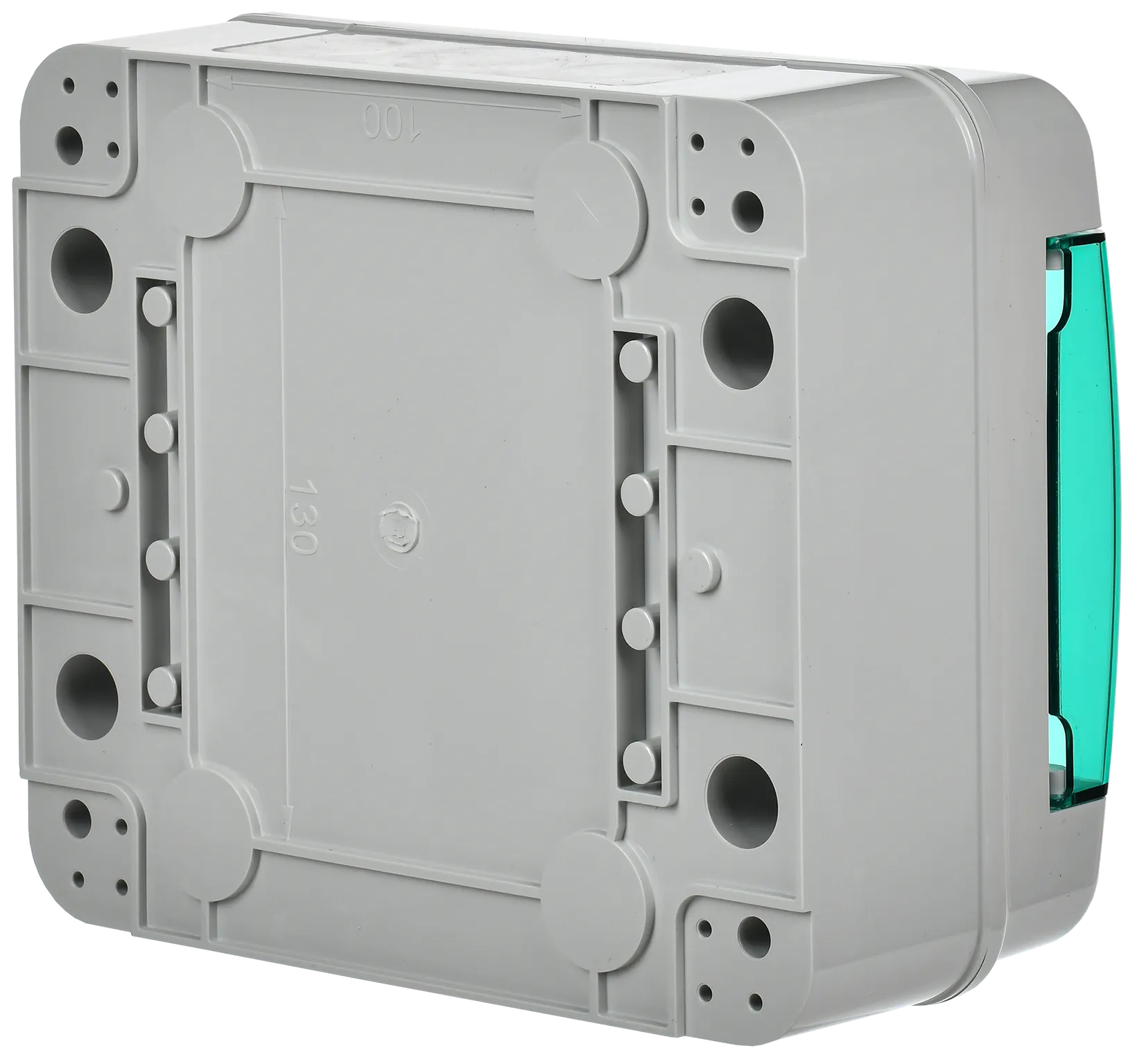 TEKFOR Корпус пластиковый КМПн-8 IP65 зеленая прозрачная дверь IEK - Фото 4