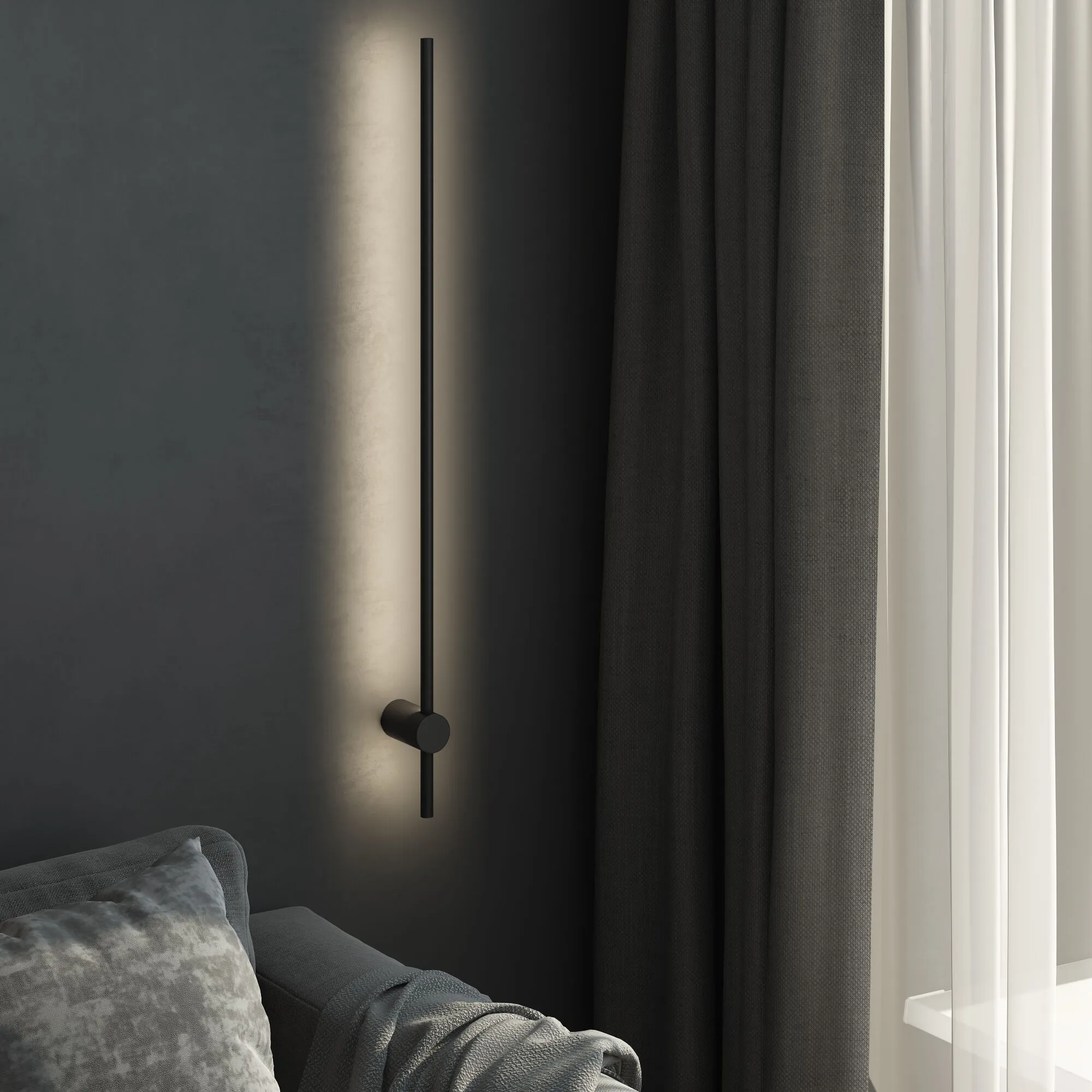 Светильник настенный светодиодный Cane LED MRL LED 1121 черный Elektrostandard - Фото 2