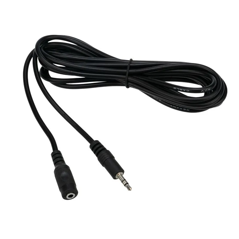 Шнур Стерео 3,5мм гнездо - Стерео 3,5мм штекер, 3м REXANT - Фото 4