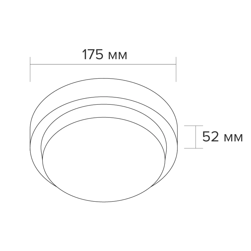 Светодиодный светильник WOLTA LCL04-20W-R01-4K 20Вт 4000К IP65