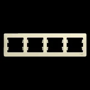 Рамка 4-м Glossa горизонт. беж. SE GSL000204 275178