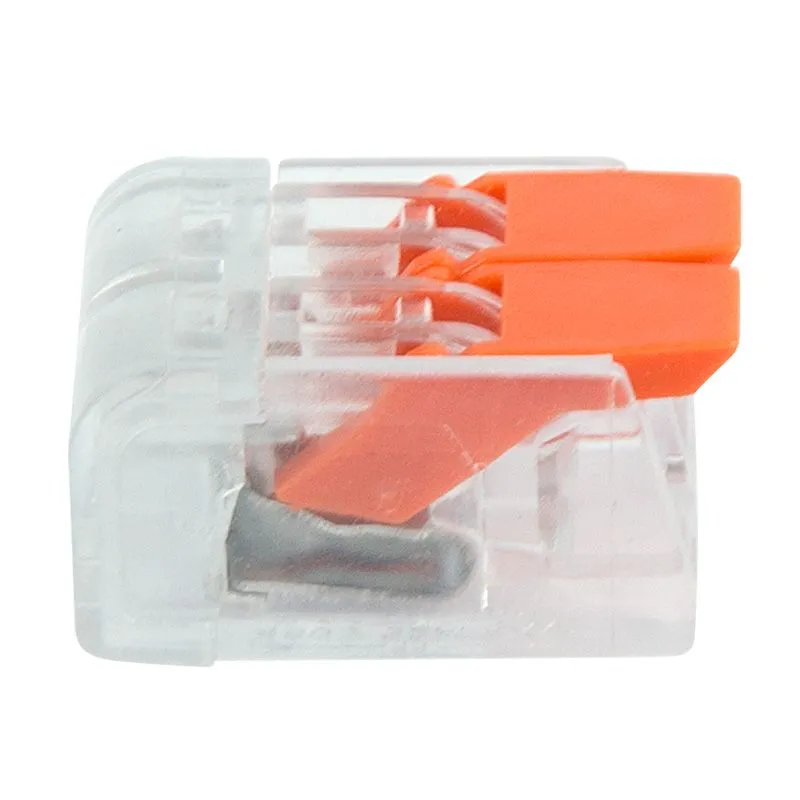 Универсальная компактная клемма СМК 221-412, 2-проводная до 4,0 мм² (пакет 5 шт/уп) REXANT - Фото 4