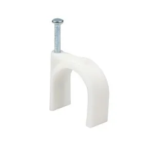 Скоба крепежная круглая (25мм.) (50шт.) EKF plcn-sr-25