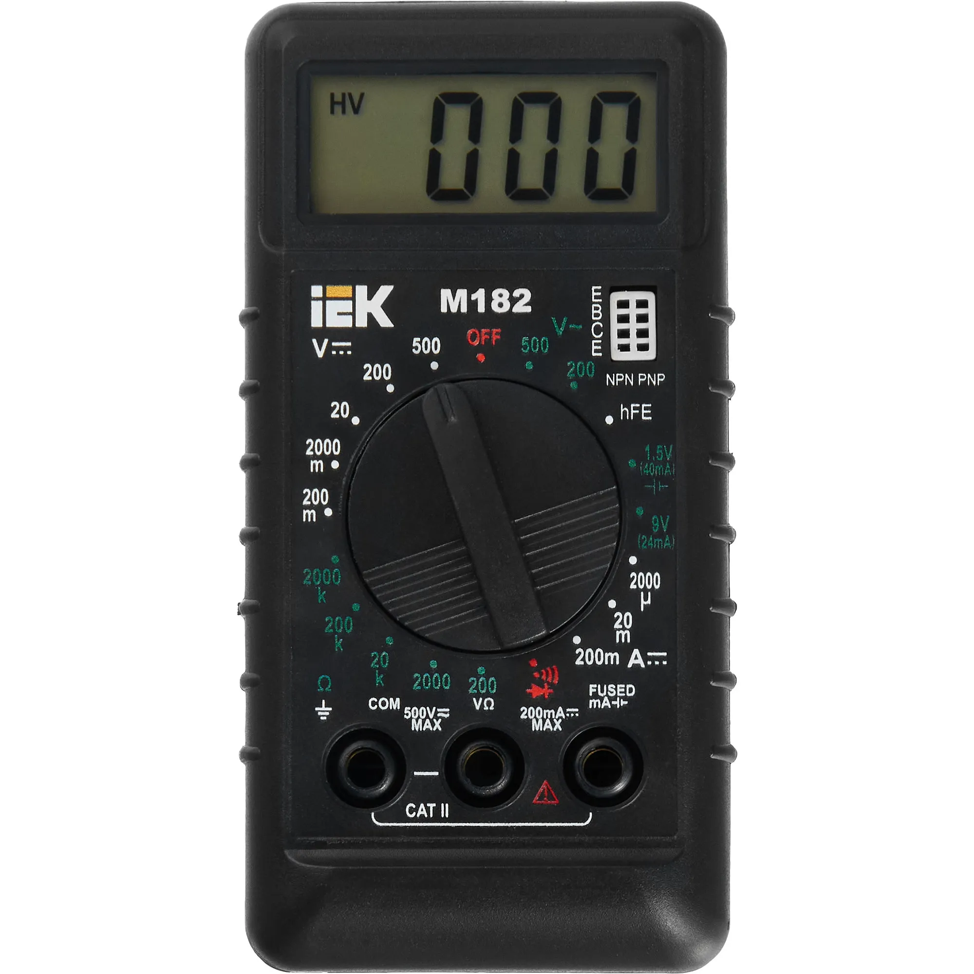 Мультиметр цифровой COMPACT M182 IEK - Фото 9