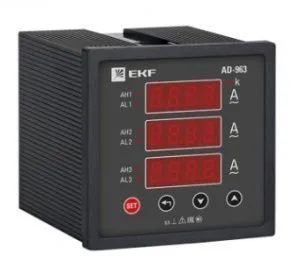 AD-963 цифровой на панель (96х96) трехфазный EKF PROxima ad-963
