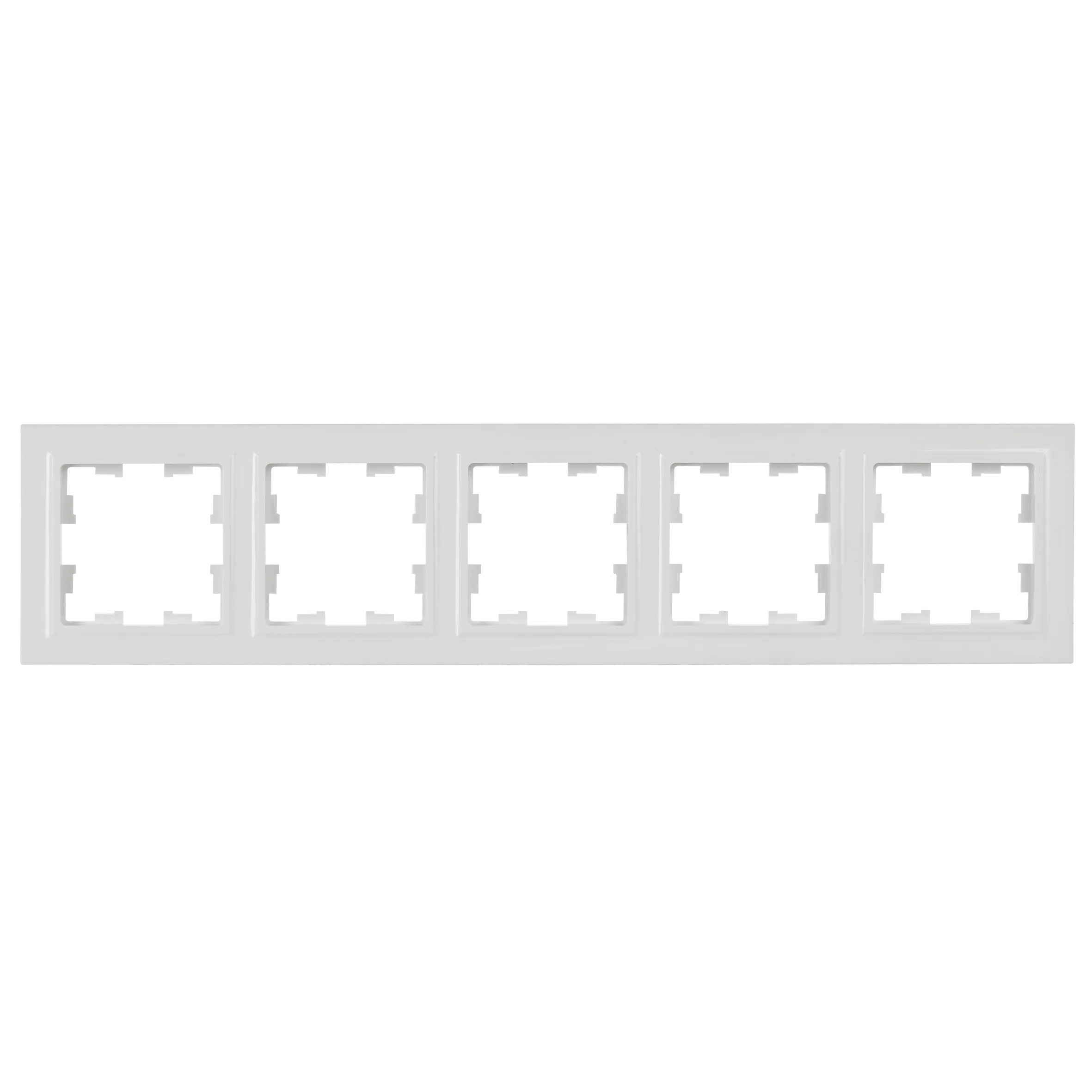 BRITE Рамка 5-местная РУ-5-БрБ белый IEK - Фото 7